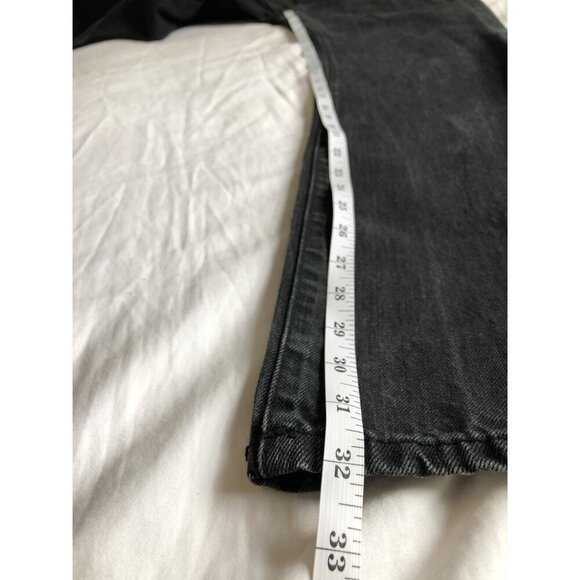 Cult Of Individuality Men's Rebel Straight Jeans Size 32 Black Denim 100% Cotton - Picture 11 of 11